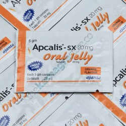 Apcalis SX 20 mg Oral Jelly Orange Flavour
